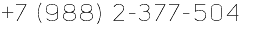 +7 (988) 2-377-504